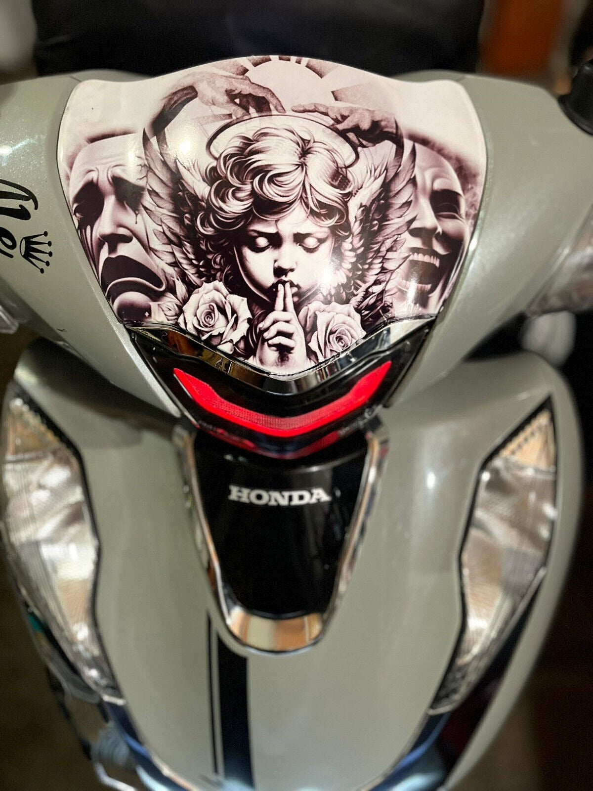 Adesivo Personalizzato Per Honda SH 125/150/300/350 TUTTE LE ANNATE!!!